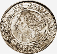 Victoria (1876 à 1901) - Avers - Coins entrechoqués