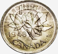 Georges VI (1948 à 1952) - Revers - Coins entrechoqués