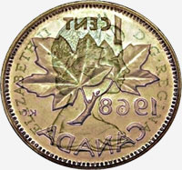 Elizabeth II (1965 à 1989) - Avers - Coins entrechoqués