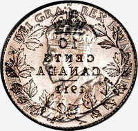George V (1911 à 1936) - Avers - Coins entrechoqués