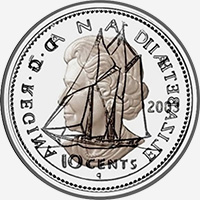 Elisabeth II (2003 à aujourd'hui) - Revers - Coins entrechoqués