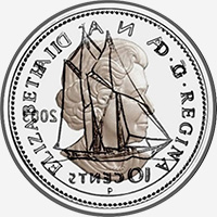 Elisabeth II (2003 à aujourd'hui) - Avers - Coins entrechoqués