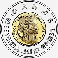 Elizabeth II (2011) - Avers - Coins entrechoqués