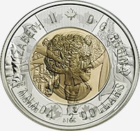 Elizabeth II (2014) - Avers - Coins entrechoqués