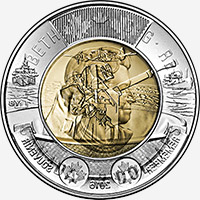 Elizabeth II (2016) - Avers - Coins entrechoqués