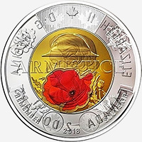 Elizabeth II (2018) - Revers - Coins entrechoqués
