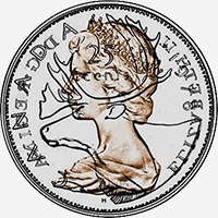 Elizabeth II (1978) - Revers - Coins entrechoqués