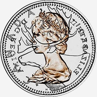 Elizabeth II (1979) - Revers - Coins entrechoqués