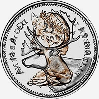 Elizabeth II (1980 à 1989) - Revers - Coins entrechoqués