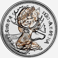 Elizabeth II (1980 à 1989) - Avers - Coins entrechoqués