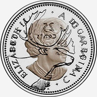 Elizabeth II (2003 à aujourd'hui) - Avers - Coins entrechoqués