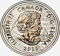 Elizabeth II (2012) - Avers - Coins entrechoqués