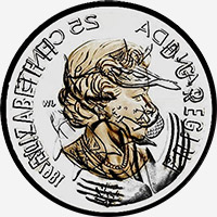 Elizabeth II (2017) - Avers - Coins entrechoqués