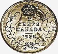 Edward VII (1902 à 1910) - Revers - Coins entrechoqués