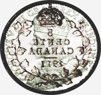 George V (1911 à 1921) - Avers - Coins entrechoqués