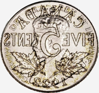 George V (1922 à 1936) - Avers - Coins entrechoqués