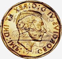 George VI (1942) - Revers - Coins entrechoqués