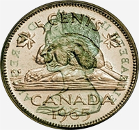 Elizabeth II (1965 à 1989) - Revers - Coins entrechoqués