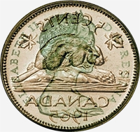 Elizabeth II (1965 à 1989) - Avers - Coins entrechoqués