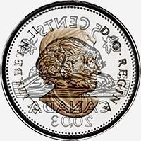 Elizabeth II (2003 à aujourd'hui) - Avers - Coins entrechoqués