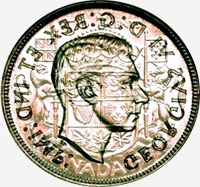 George VI (1937 à 1947) - Revers - Coins entrechoqués