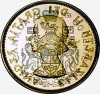 Élizabeth II (1959 à 1964) - Revers - Coins entrechoqués