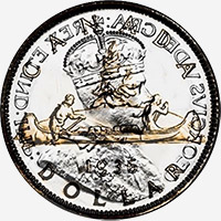 George V (1936) - Revers - Coins entrechoqués