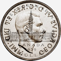 George VI (1939) - Revers - Coins entrechoqués