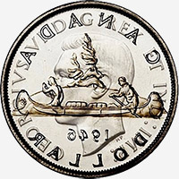 George VI (1937 à 1947) - Avers - Coins entrechoqués