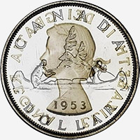 Elizabeth II (1953 à 1964) - Revers - Coins entrechoqués