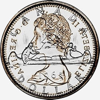 Elizabeth II (1965 à 1989) - Revers - Coins entrechoqués