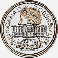 Elizabeth II (1973) - Revers - Coins entrechoqués