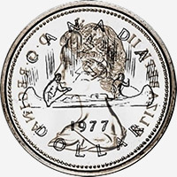 Elizabeth II (1977) - Revers - Coins entrechoqués