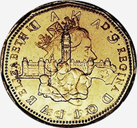 Elizabeth II (1992) - Avers - Coins entrechoqués