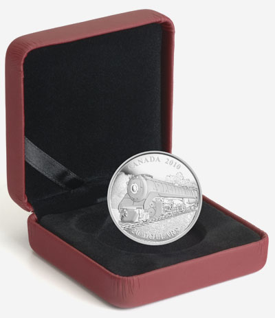 Pièce de 20 $ en argent fin 2010 - Série des locomotives canadiennes - La Selkirk