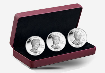Série de pièces en argent sterling de 15 $ pérennité de la couronne (2011)