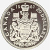 Canada, pièce de 20 dollars en or, 1967