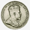 Canada, Édouard VII, pièce de 25 cents, 1908