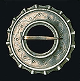 Broche en argent
