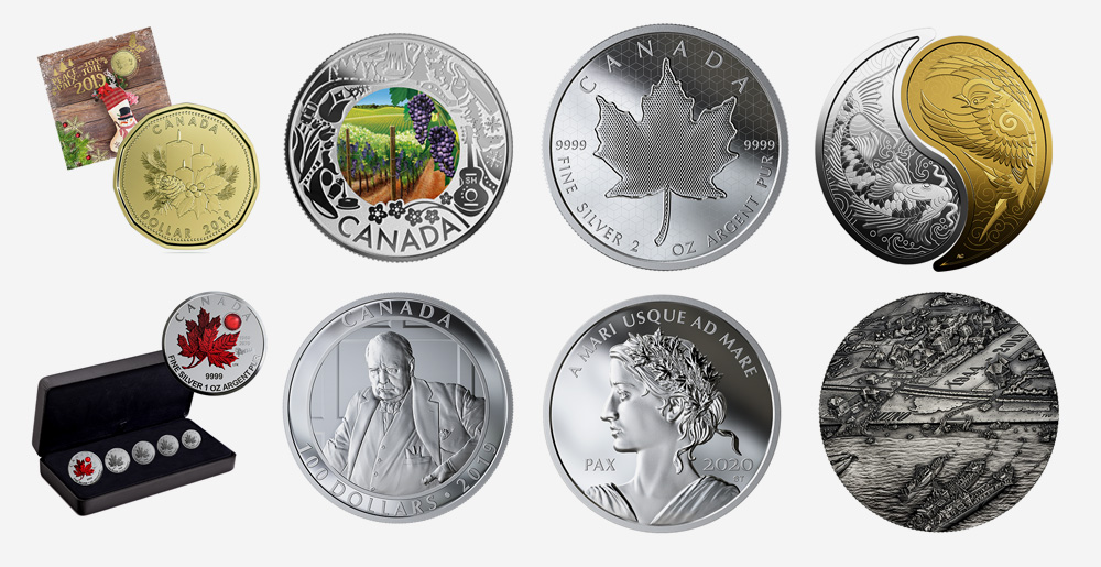 Produits de la Monnaie royale canadienne - Septembre 2019