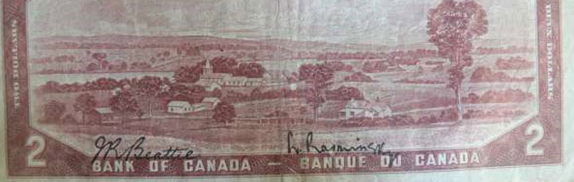 Signatures déplacées ou manquantes - Erreurs et variétés - Billet de banque du Canada
