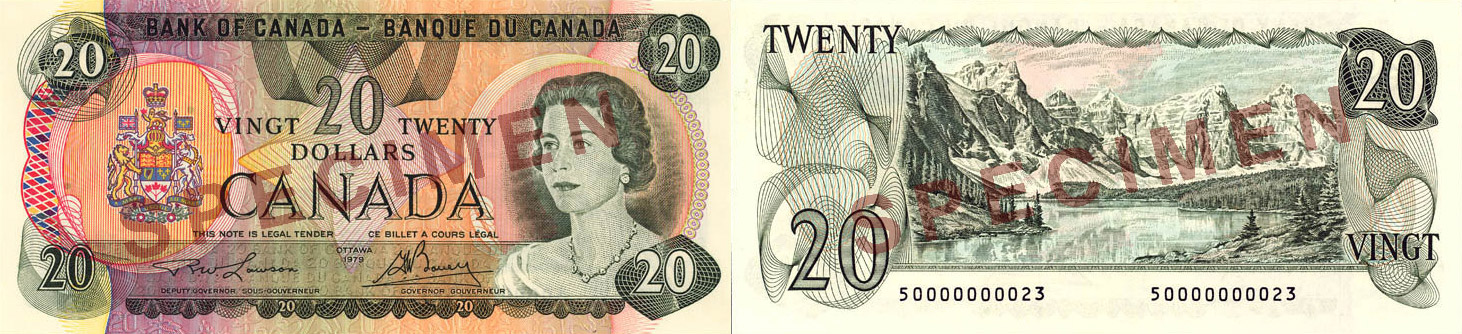 1979 - 20 dollars