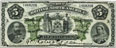 Billet de la banque de la Bank of British North America de 1886