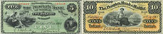 Billets de la People's Bank of Halifax de 1901