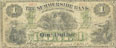 Billets de la Summerside Bank de 1884