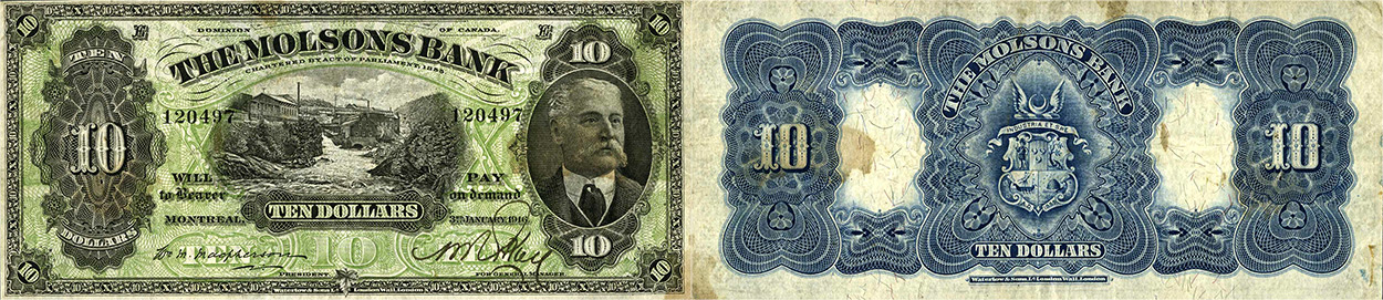 10 dollars 1916 - Canada