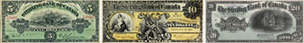 Billets de la Sterling Bank of Canada de 1906