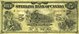 Billets de la Sterling Bank of Canada de 1914