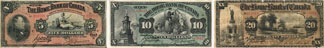 Billets de la Home Bank of Canada de 1920