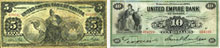 Billets de la United Empire Bank of Canada de 1906